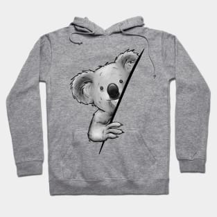 Cute Marsupial Koala Illustration Fancy Koalabear Hoodie